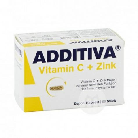 ADDITIVA Germany Vitamin C + Zinc 6...