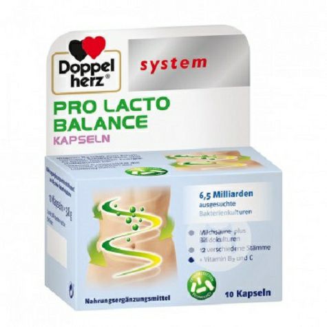 Doppelherz Germany protein milk balance system capsule 10 capsules