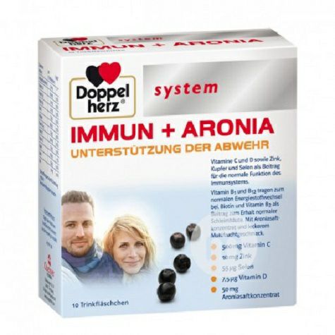Doppelherz Germany immune system 10 berry flavored ampoules