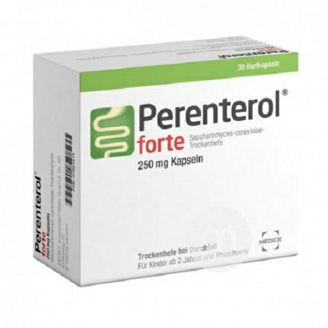 Perenterol Germany antidiarrheal gastroenteric yeast 250mg capsules 30 capsules