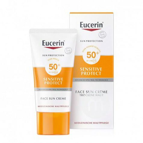 Eucerin German Eucerin Nourishing Waterproof Sunscreen LSF50+ 50ml Overseas Local Original