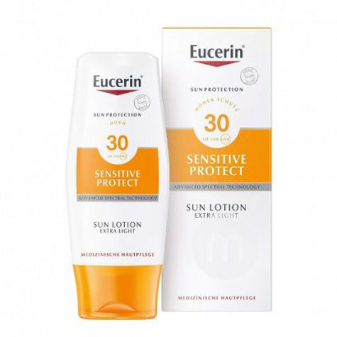Eucerin German Eucerin Waterproof Sunscreen Lotion LSF30 150ml Overseas Local Original