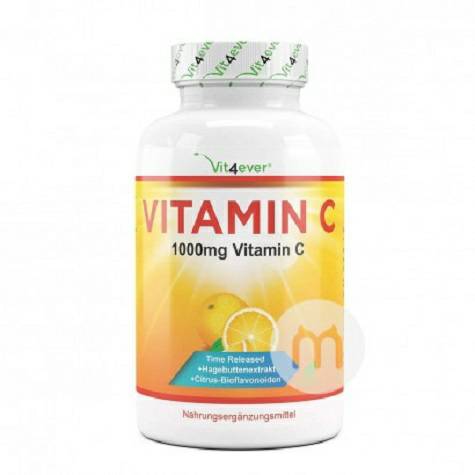 Vit4ever German High-Dose Vitamin C Sustained Release Tablets 365 Tablets Overseas Local Original