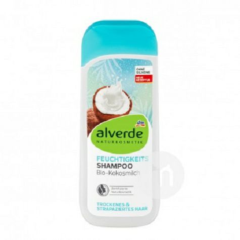 Alverde German Organic Coconut Milk Shampoo Overseas Local Original