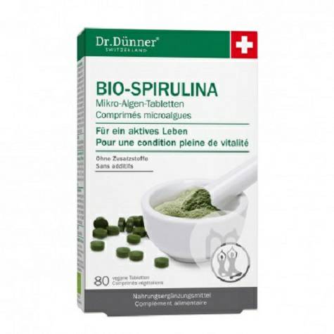 Dr. Dunner German Organic Spirulina Tablets Overseas Local Original