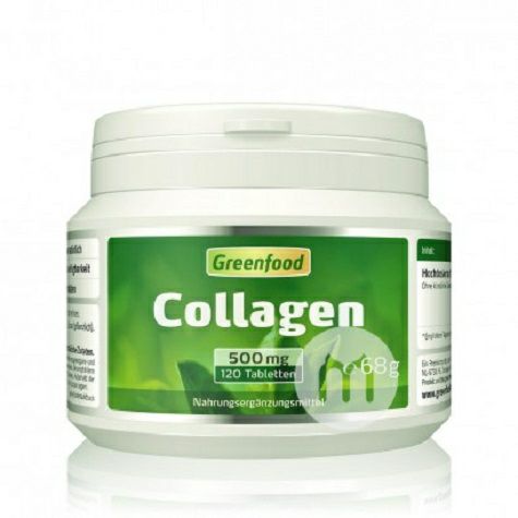 Greenfood Holland collagen tablets 120 tablets