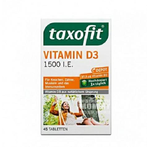 Taxofit Germany  High Calcium D3 Adult Elderly Calcium Tablets Overseas Local Original