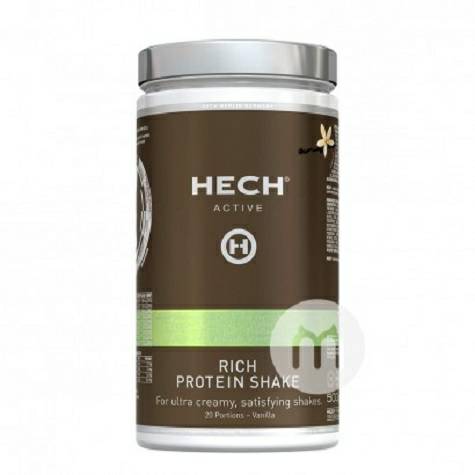 HECH German Active Casein Protein Milkshake Vanilla Flavour Original Overseas