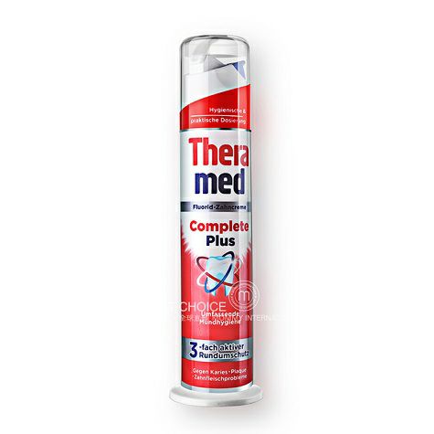 Theramed German vertical powerful cleaning toothpaste 100ml overseas local original