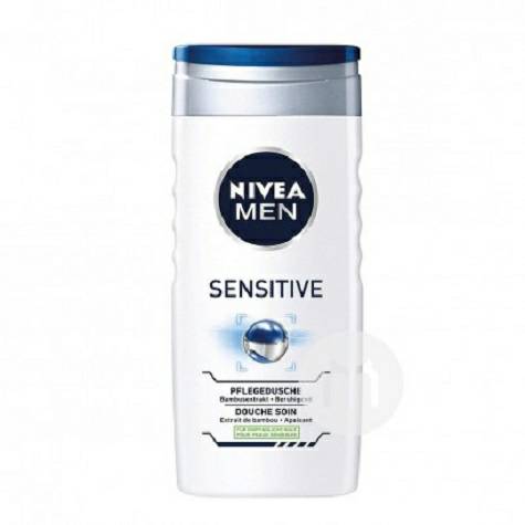 NIVEA German Mens Sensitive Body Wash Original Overseas