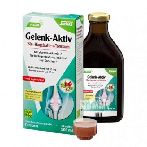 Salus Germany gelenk aktiv bone joint wild rose fruit organic herbal oral liquid