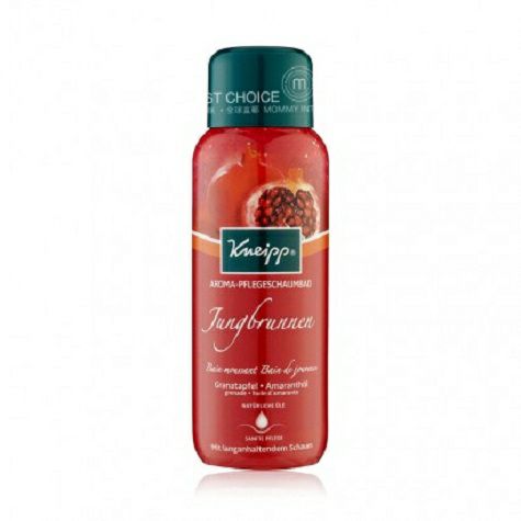 Kneipp German fruit pomegranate beauty bubble bath