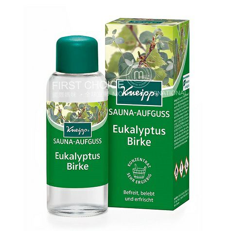 Kneipp Germany Eucalyptus birch sauna essential oil overseas local original