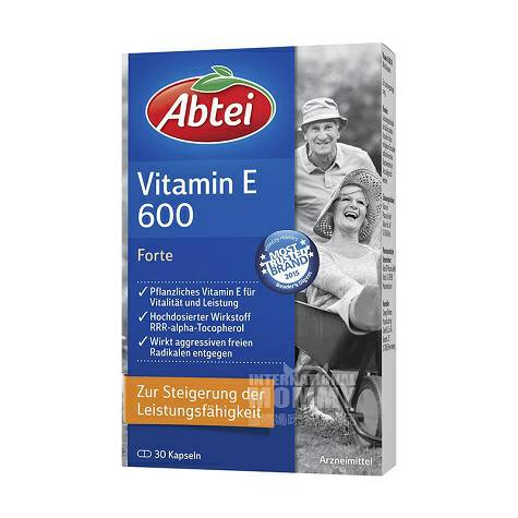 Abtei German Vitamin E Capsules Original Overseas Local Edition