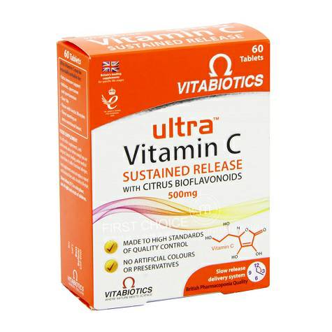 Vitabiotics UK becomes a multivitamin C 60 capsules original overseas