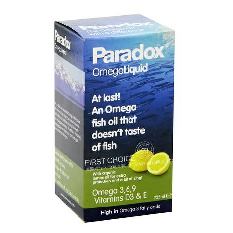Paradox British liquid deep-sea fish oil overseas original version