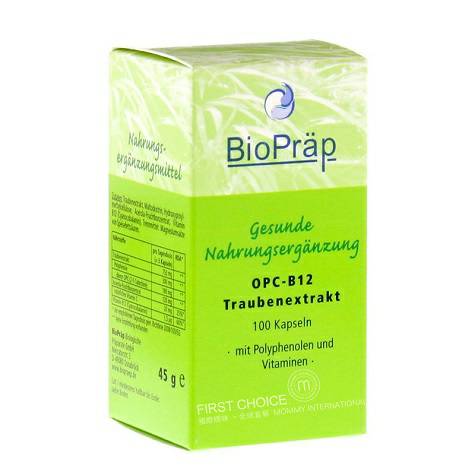 Bioprap German Organic Grape Seed Extract Capsule OPC Overseas Local Original