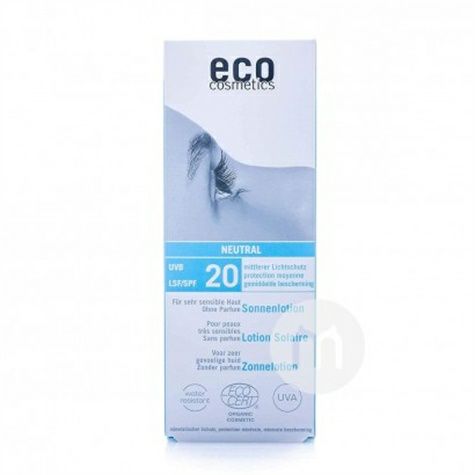 ECO German Organic Seabuckthorn Olive Oil Isolating Sunscreen SPF20 Neutral Original Overseas Local Edition