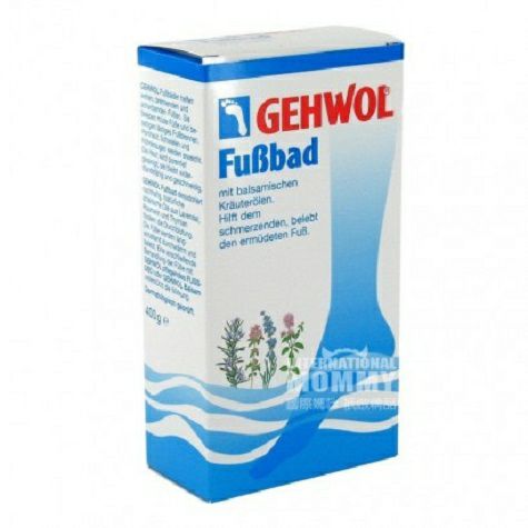 Gehwol German natural herbal foot bath salt 400g