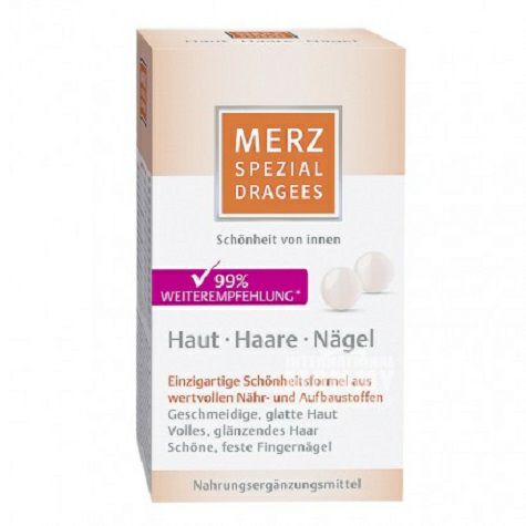 MERZ Germany spezialdrages skin hair nail health care capsule 120 tablets