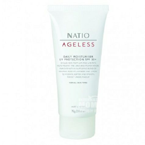 NATIO Australia Ageless Moisturizing Sunscreen SPF30+ Original Overseas