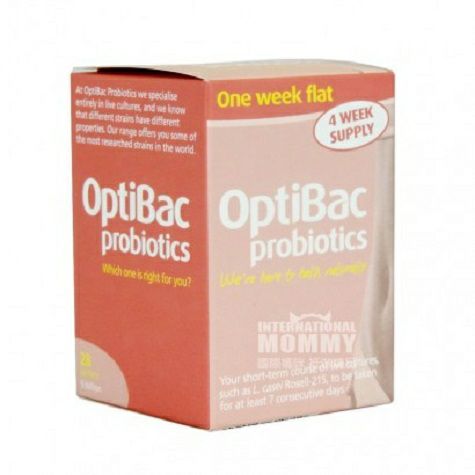 Optibac probiotics 28 probiotics for flat abdomen in UK