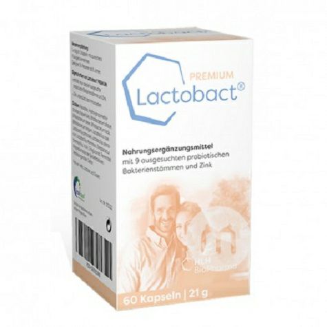 Lactobact Germany organic concentrated probiotic capsules for adult pregnant women