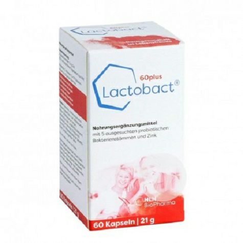 Lactobact Germany organic concentrated probiotic capsules for middle-aged and elderly people