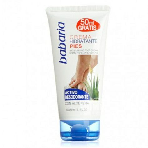 Babaria aloe foot care cream