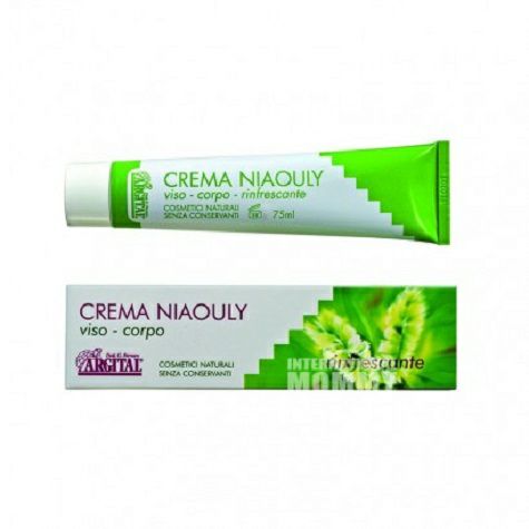 ARGITAL Italian Green Flower White Melaleuca Essential Oil Acne Cream Original Overseas