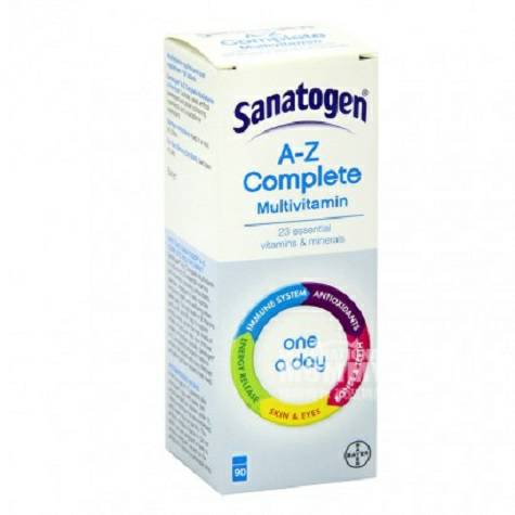Sanatogen British A-Z full-effect nutritional supplements original overseas