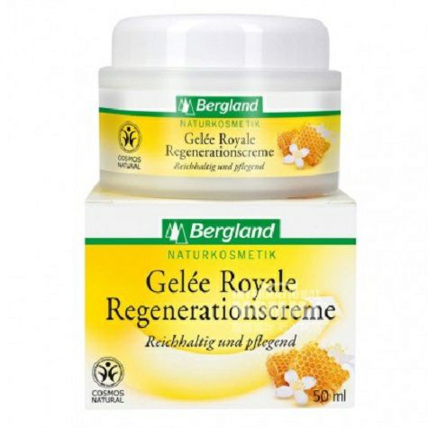 Bergland German Royal Jelly and Jojoba Oil Regenerating Cream Overseas Local Original