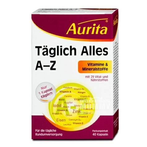 Aurita Austria A-Z Multi-Vitamin Nutrition Capsules Original Overseas Local Version