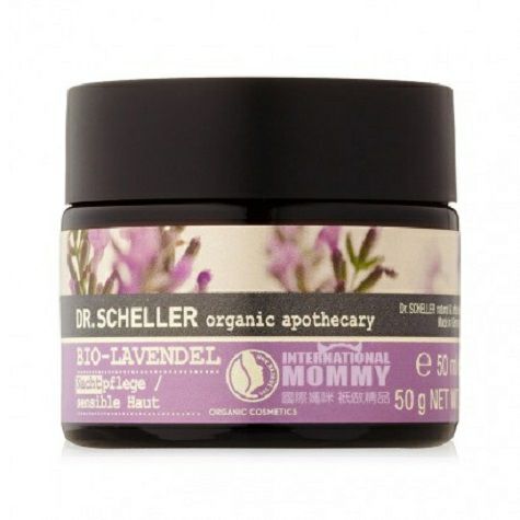Dr. Scheller German Organic Lavender Anti-Sensitive Repair Balancing Night Cream Overseas Local Original