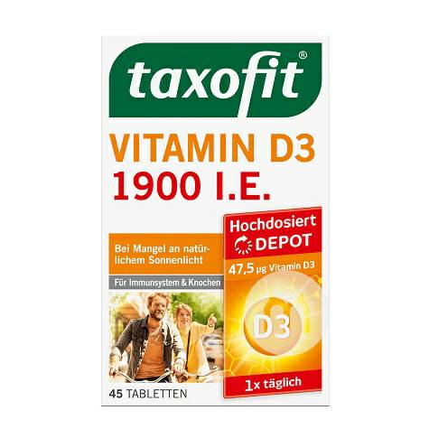 Taxofit German high-calcium D3 calcium tablets for the elderly