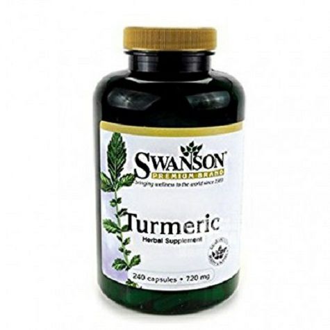 SWANSON American curcumin capsules 240 tablets