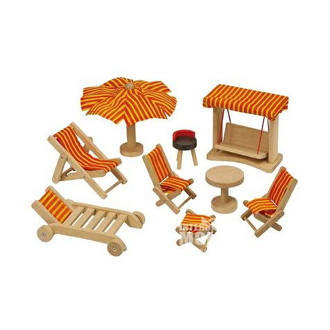 Goki wooden toys for Germany family garden