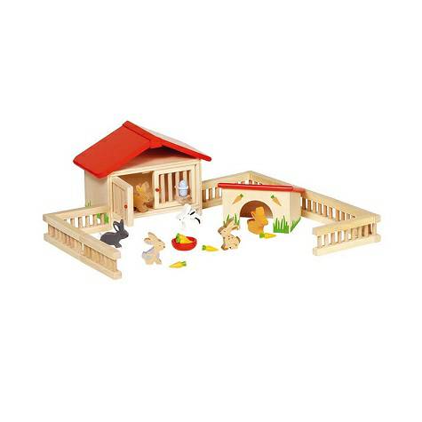 Goki Germany rabbit house wooden to...