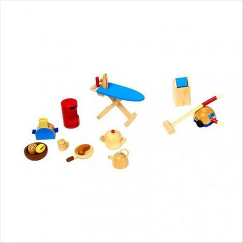 Goki Germany doll kitchen wooden toys