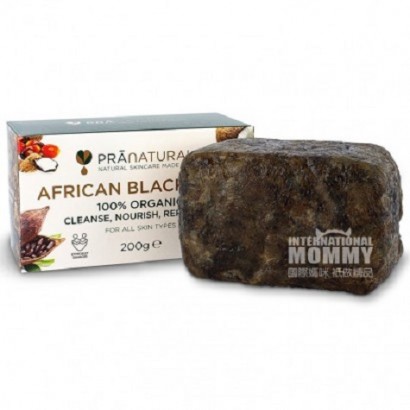 PRANATURALS UK organic African Black Soap