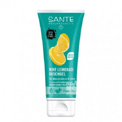 SANTE German organic Mint lemon refreshing shower gel * 2