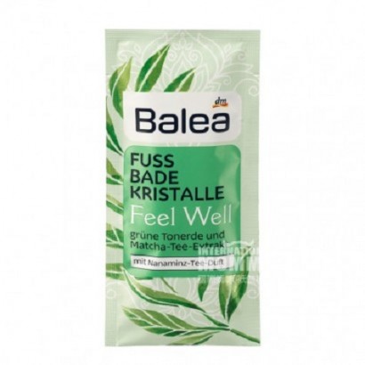 Balea Germany soothing Matcha foot bath * 10