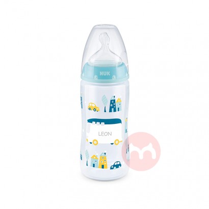 NUK Germany NUK Orthodontic Pacifier Blue Baby Bottle 300ml 6-18 Months Original Overseas Local Edition