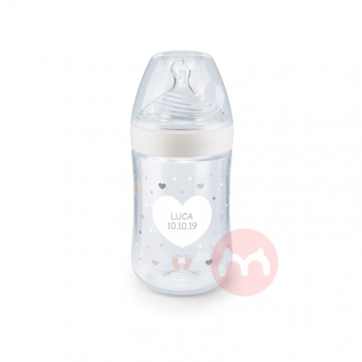 NUK Germany NUK Orthodontic Nipple White Milk Bottle 260ml 6-18 Months Original Overseas Local Edition