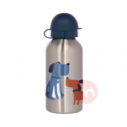 Sigikid German Sigikid children's stainless steel drinking bottle 400ML blue overseas local original