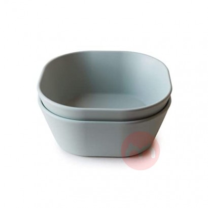 Mushie Denmark Mushie Food Grade Silicone Complementary Food Bowl Two Pieces Original Overseas Local Edition