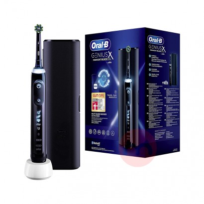 BRAUN Oral-b Genius X Electric Toothbrush Black Overseas Local Original