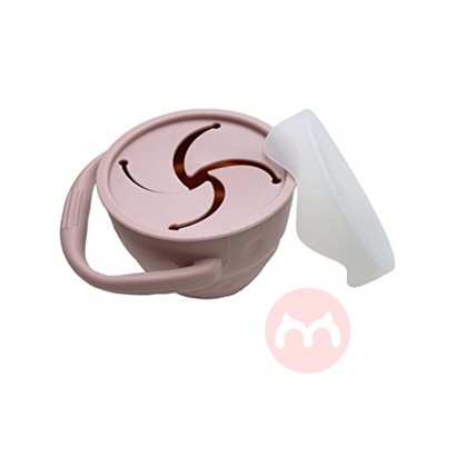 MeloBabyKids German baby snack cup without plastic lid (pink) original overseas