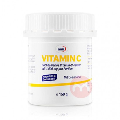 EuRho® Vital Germany EuRho® Vital Adult Vitamin C Powder 150g Original Overseas