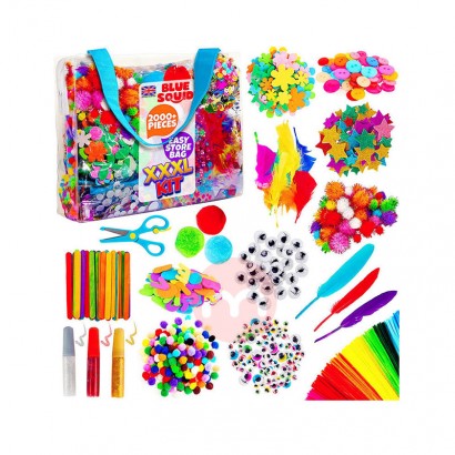 Fast Dispatch Hot Selling Creative Handmade Children Diy Craft Kit Children s Collage Art Educational Toys
